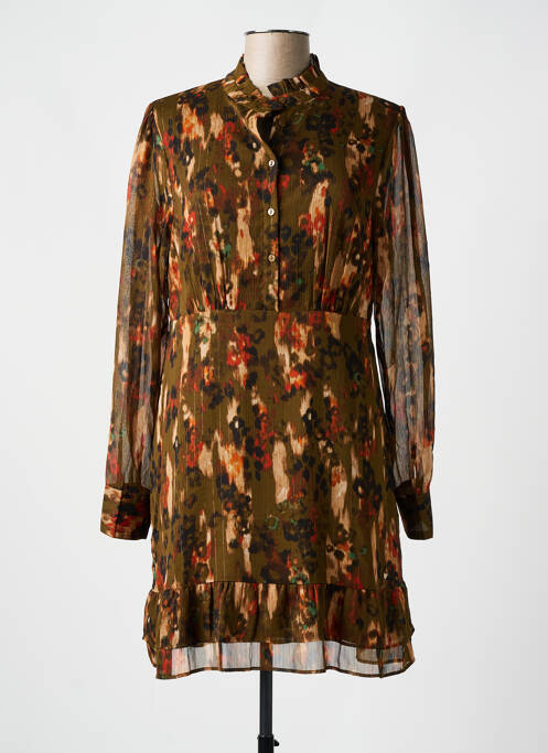 Robe courte vert LES P'TITES BOMBES pour femme