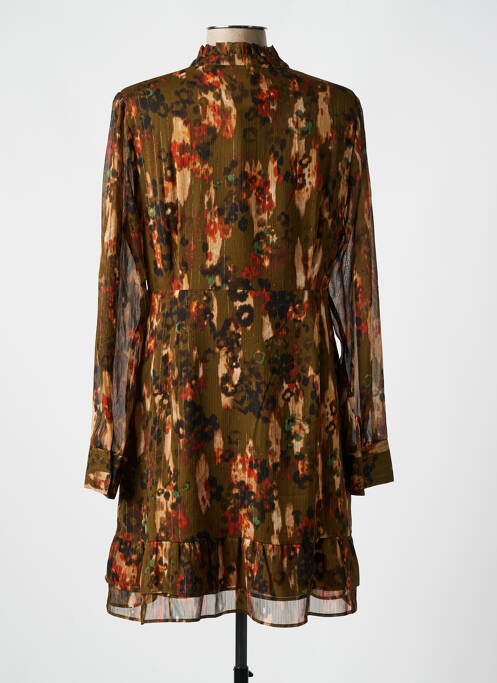 Robe courte vert LES P'TITES BOMBES pour femme