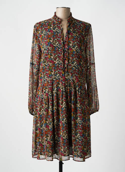 Robe mi-longue rouge C'EST BEAU LA VIE pour femme