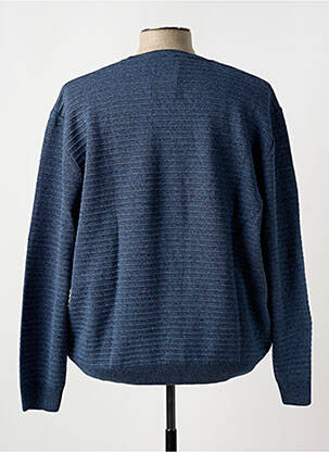 Pull manches longues manches longues bleu RHODAMEL homme