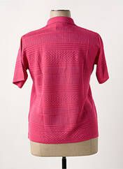 Polo rose ELEANE pour femme seconde vue