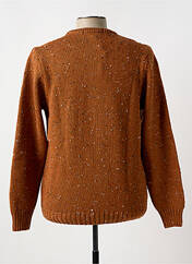 Pull marron LA SQUADRA pour homme seconde vue