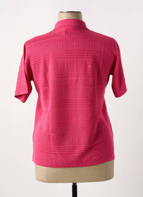 Polo rose ELEANE pour femme