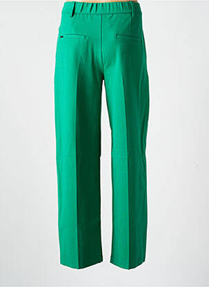 Pantalon large fermeture zippée sous rabat boutonné taille normale vert STREET ONE femme