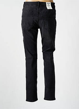 Jeans coupe slim stretch taille normale noir TOM TAILOR femme