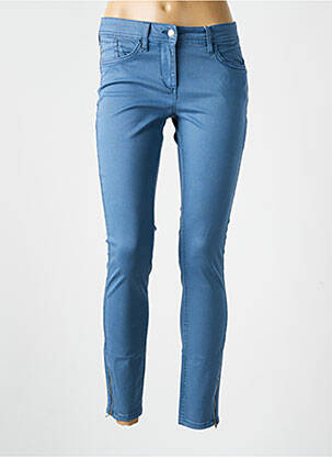 Jeans skinny stretch taille basse bleu TOM TAILOR femme