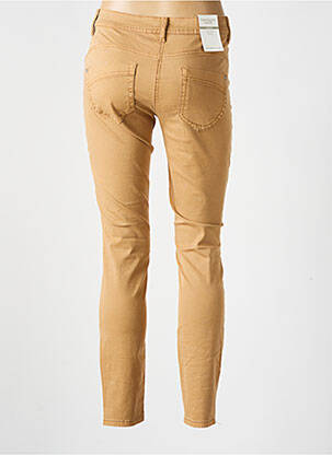 Jeans skinny stretch taille basse beige TOM TAILOR femme