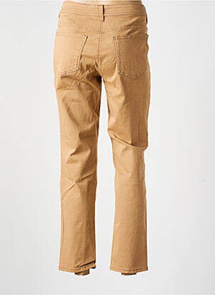 Jeans coupe slim stretch taille normale marron TOM TAILOR femme