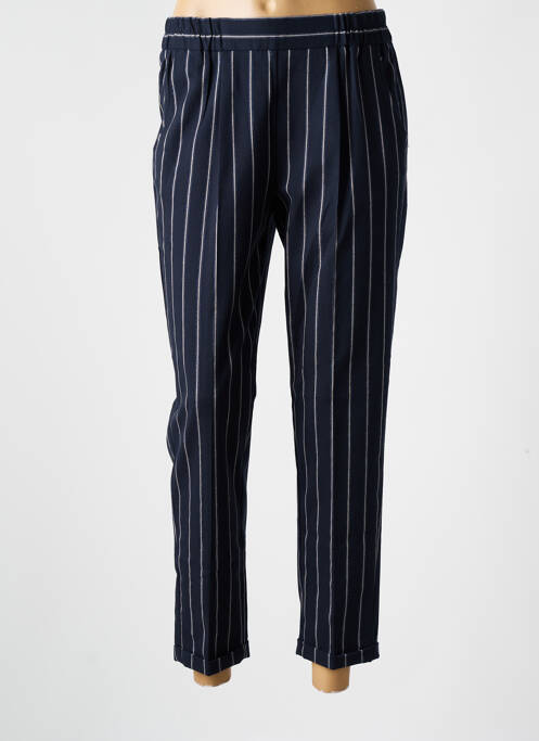 Pantalon chino poches taille élastique bleu TEDDY SMITH fille