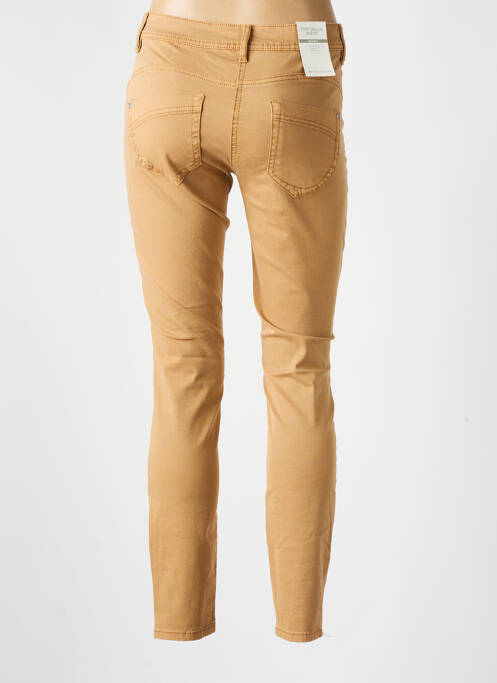 Jeans skinny stretch taille basse beige TOM TAILOR femme