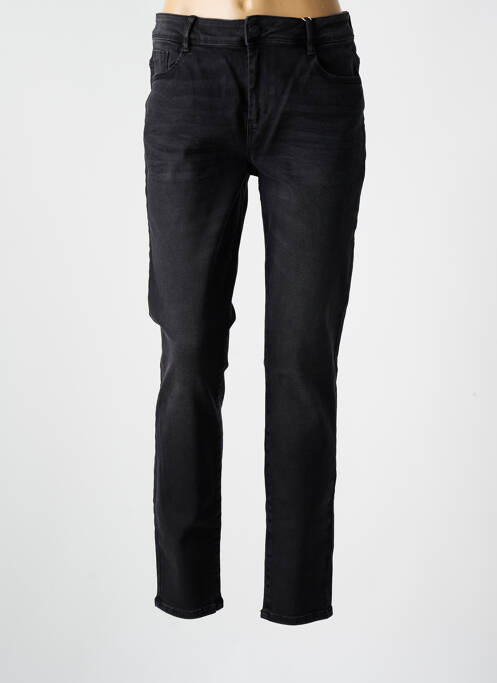 Jeans coupe slim noir TOM TAILOR pour femme