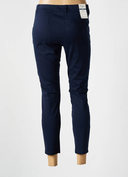 Pantalon 7/8 bleu TOM TAILOR pour femme