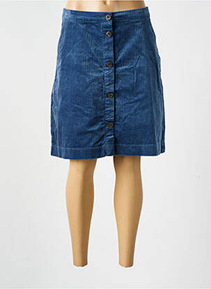 Jupe mi-longue stretch bleu TOM TAILOR femme