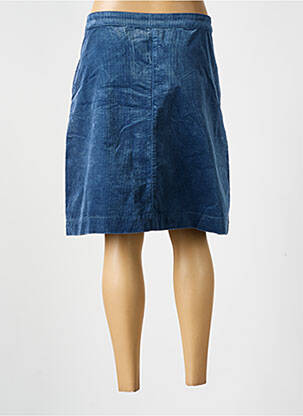 Jupe mi-longue stretch bleu TOM TAILOR femme