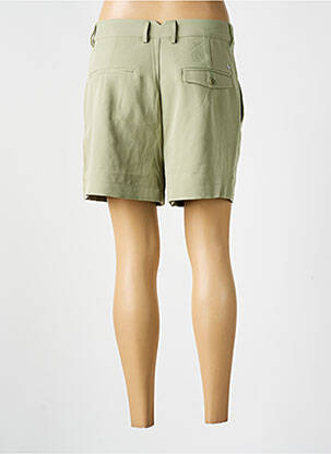 Short taille à pinces taille haute vert LES P'TITES BOMBES femme