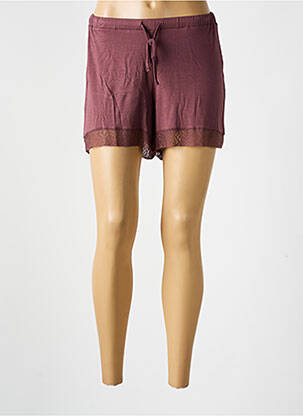 Pyjama tissage jersey rouge FEMILET femme