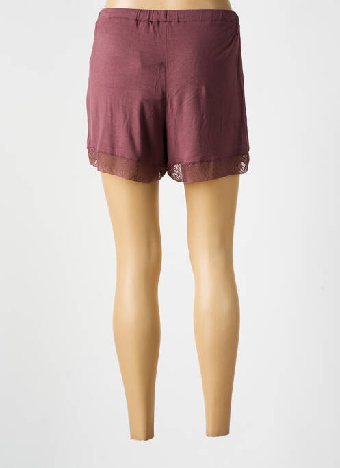 Pyjama tissage jersey rouge FEMILET femme