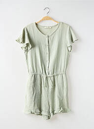 Combishort col rond manches courtes vert TEDDY SMITH fille