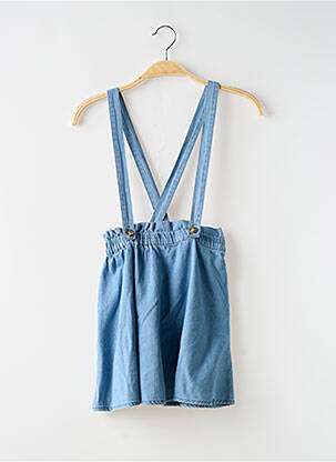 Jupe courte coupe fluide bleu GARCIA fille