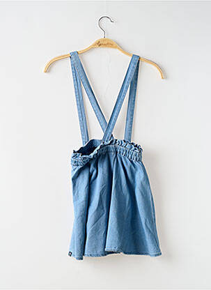 Jupe courte coupe fluide bleu GARCIA fille