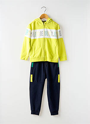 Ensemble de sport col rond jaune MAYORAL garcon