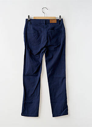 Pantalon 7/8 stretch taille normale bleu C'EST BEAU LA VIE femme