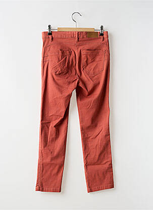 Pantalon 7/8 stretch taille normale marron C'EST BEAU LA VIE femme