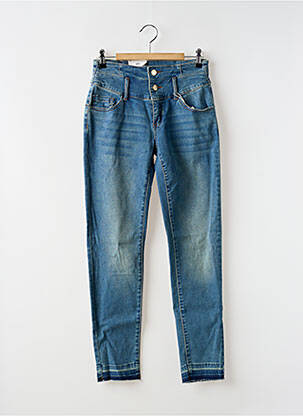 Jeans skinny taille normale taille normale bleu C'EST BEAU LA VIE femme