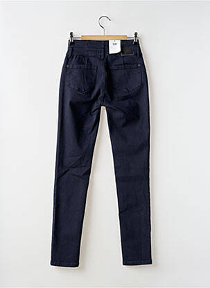 Pantalon slim broderie rivets taille normale bleu C'EST BEAU LA VIE femme