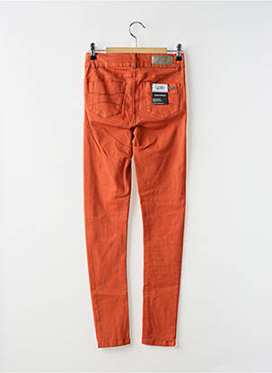 Jeans skinny taille normale taille normale orange LPB femme