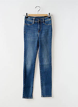 Jeans skinny stretch taille ajustable bleu TEDDY SMITH fille