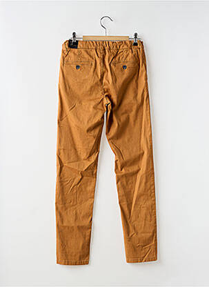 Pantalon chino stretch taille ajustable marron NUKUTAVAKE garçon