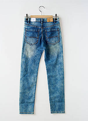 Jeans coupe slim stretch taille ajustable bleu MAYORAL enfant