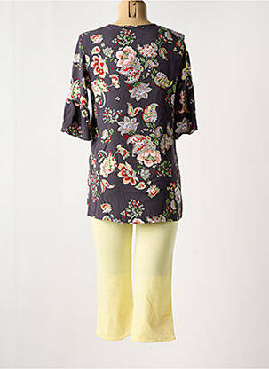 Pyjama coupe droite gris RINGELLA femme