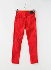Jeans skinny rouge 3 POMMES pour fille seconde vue
