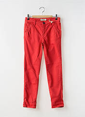 Pantalon chino rouge DEELUXE pour garçon seconde vue