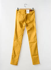 Pantalon slim jaune C'EST BEAU LA VIE pour femme seconde vue