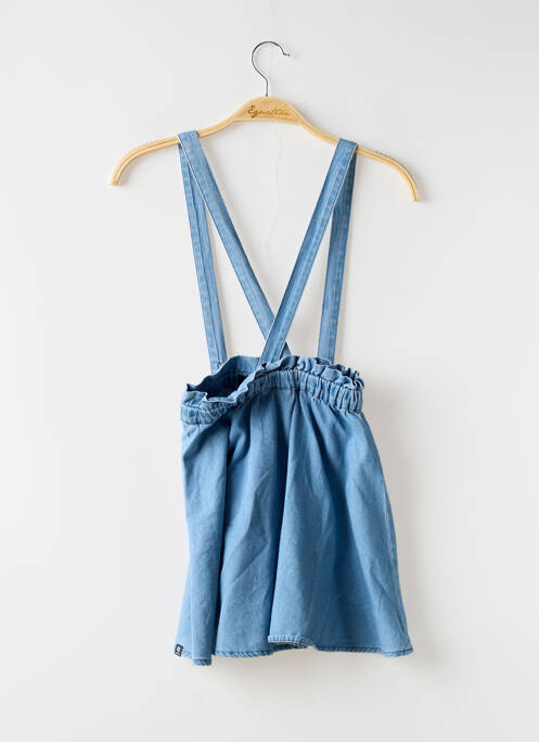 Jupe courte coupe fluide bleu GARCIA fille