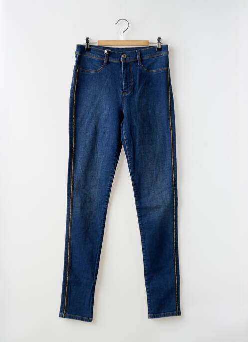 Jeans skinny stretch bleu TEDDY SMITH fille