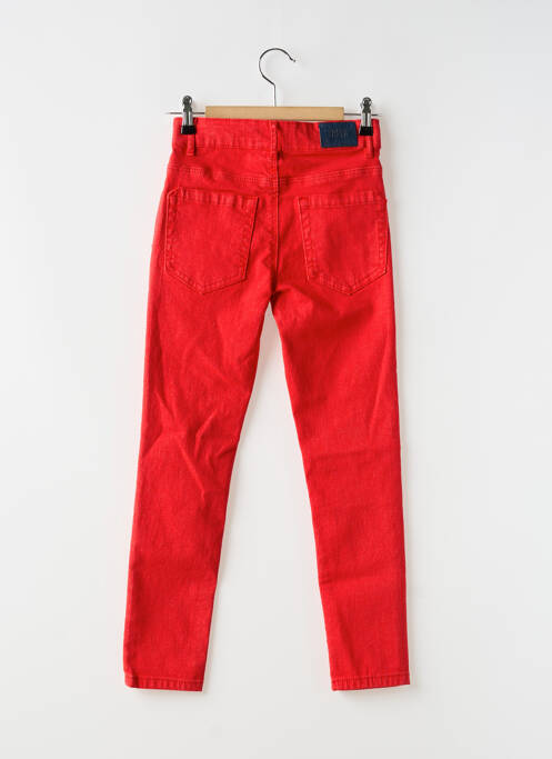 Jeans skinny rouge 3 POMMES fille
