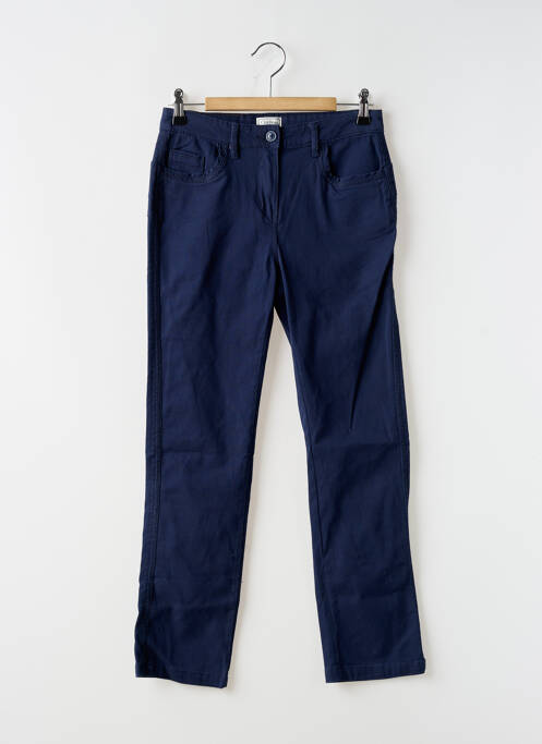 Pantalon 7/8 bleu C'EST BEAU LA VIE pour femme