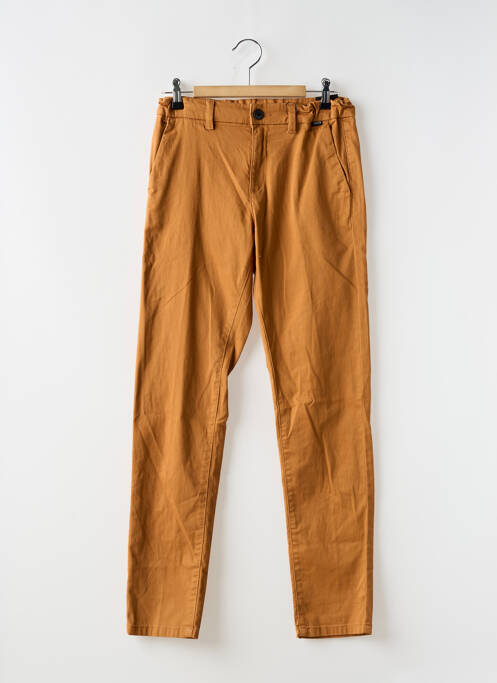 Pantalon chino marron NUKUTAVAKE pour garçon