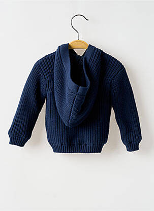 Gilet manches longues fermeture boutonnée sur le devant bleu NOPPIES garçon