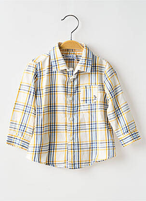 Chemise manches longues manches longues blanc MAYORAL garçon