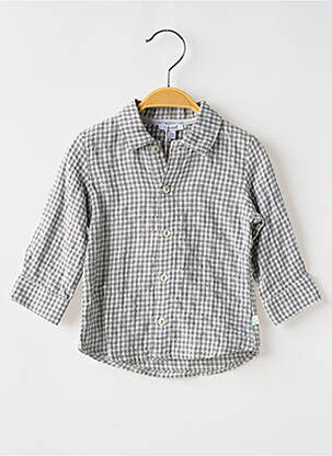 Chemise manches longues manches longues noir ABSORBA garçon