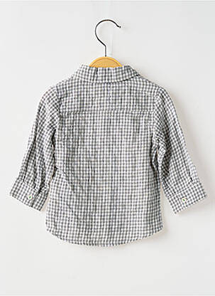Chemise manches longues manches longues noir ABSORBA garçon
