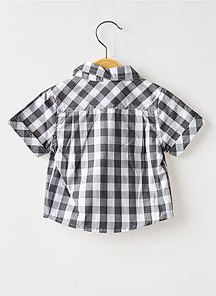 Chemise manches courtes imprimé fantaisie noir BOBOLI garçon
