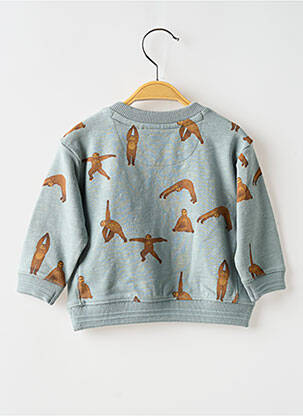 Sweat-shirt imprimé fantaisie manches longues bleu NOPPIES garçon