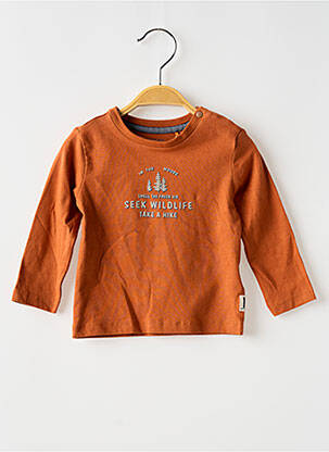 T-shirt manches longues manches longues orange NOPPIES garçon