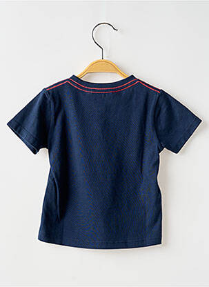 T-shirt imprimé fantaisie manches courtes bleu BOBOLI garçon
